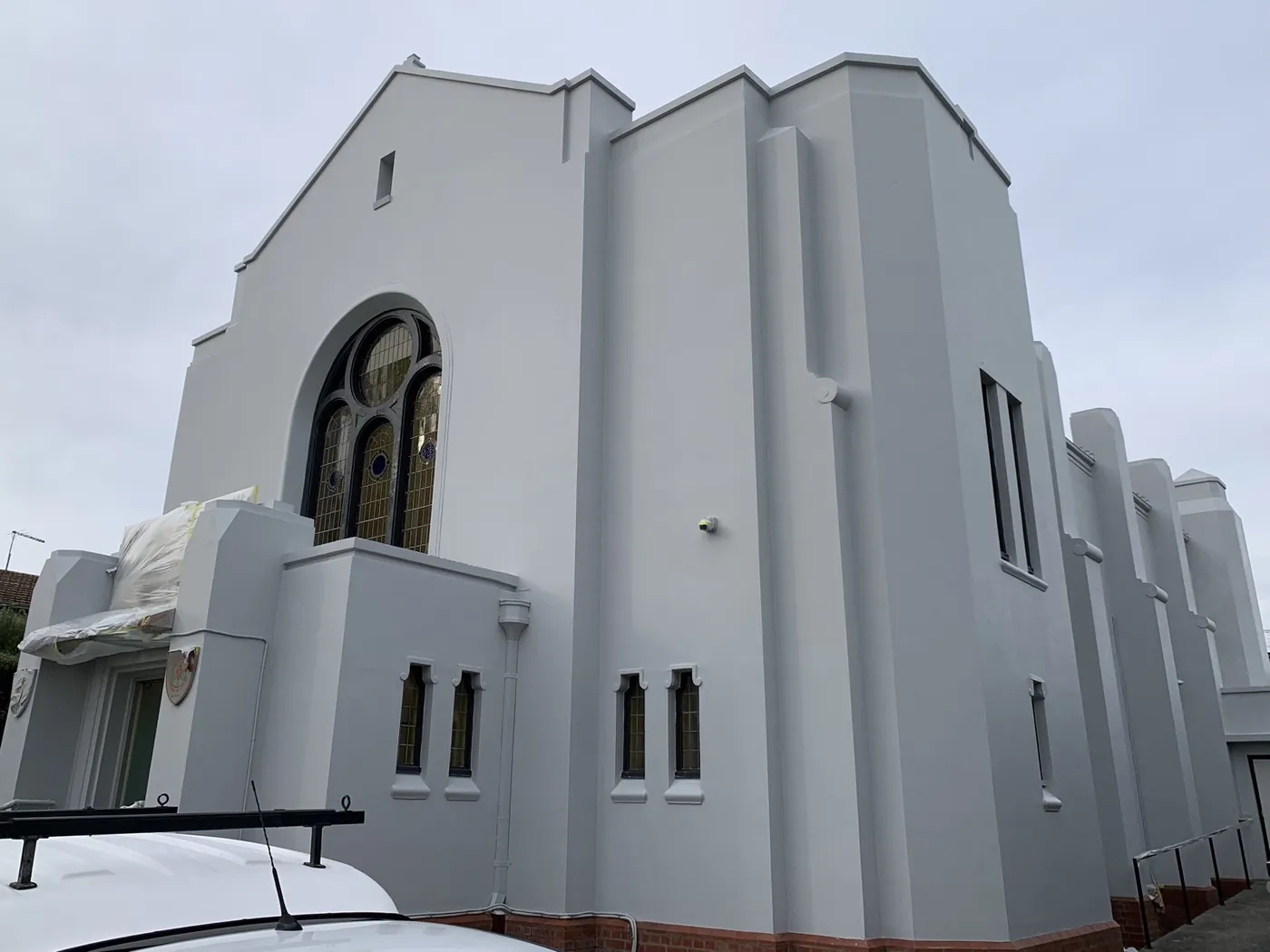 Same side elevation finished in off white, Caulfield